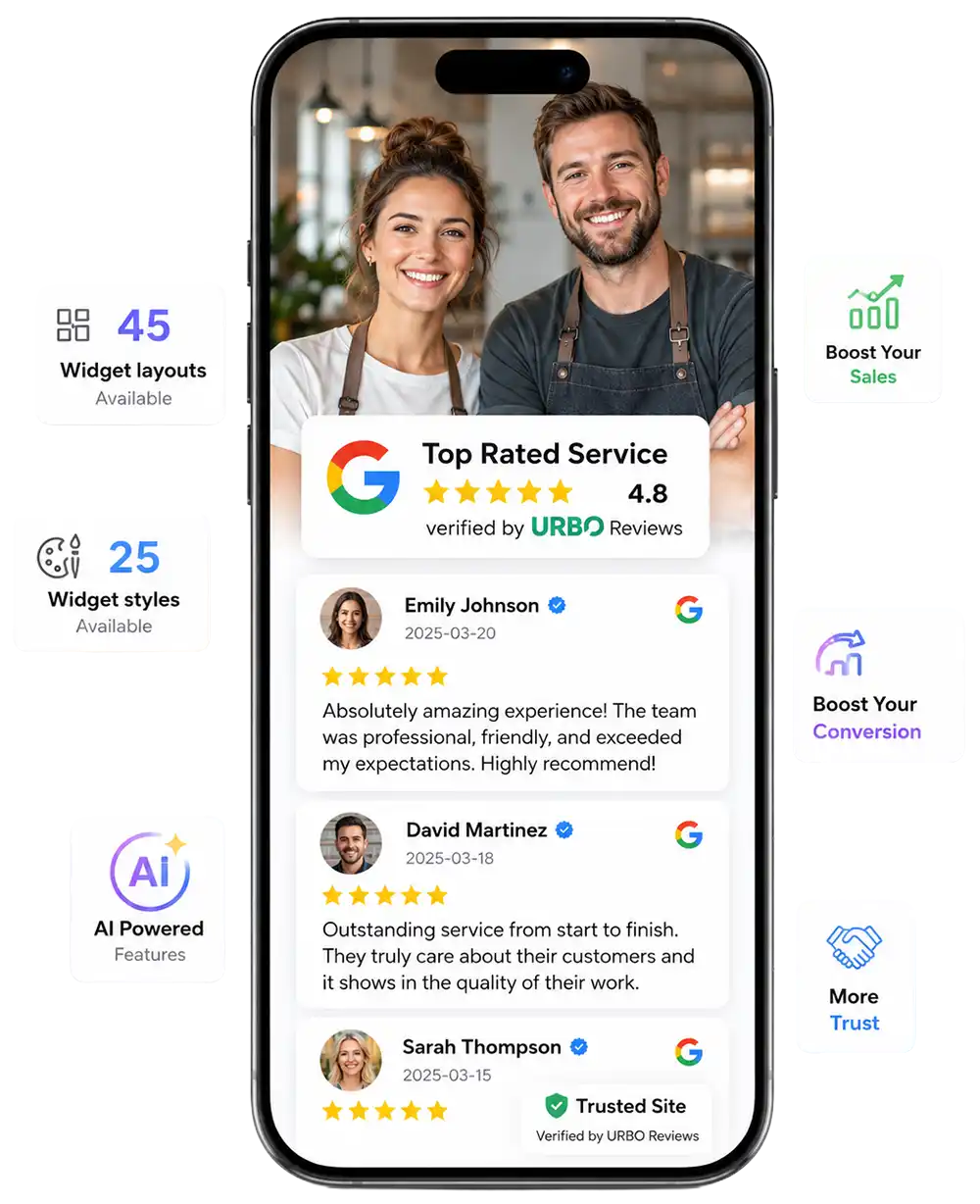 Get more Google reviews with URBO