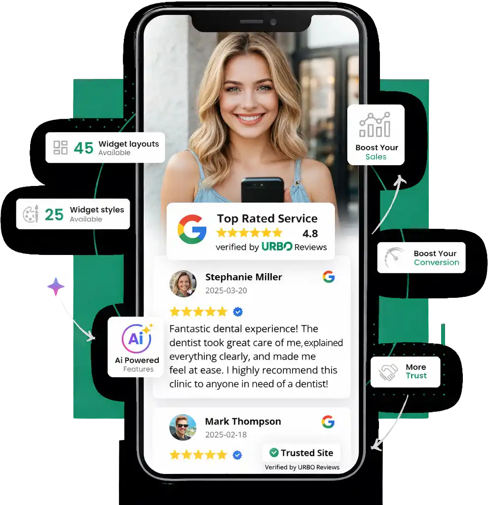 Get more Google reviews with URBO