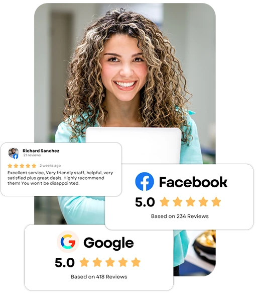 Easily display website reviews and testimonials on your website